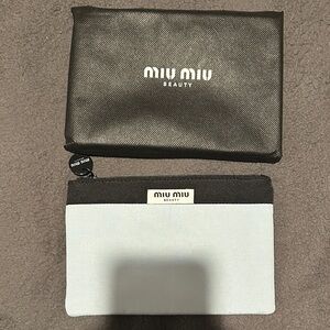 MIU MIU beauty pouch